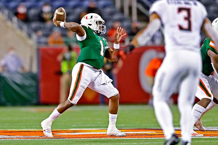 Miami QB D'Eriq King